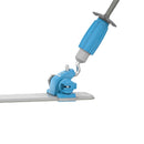 Hookease product up close with ski poles in it displayed on a white background